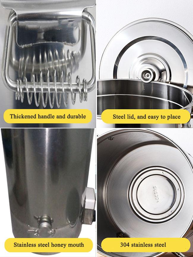 Automatic Heating Honey Bottling Tank Stainless Steel Honey bucket