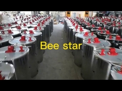 12 Frame Stainless Steel Honey Extractor Automatic Radial Centrifugal