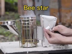 Durable American Style Bee Hive Smoker Mini Size of Bee Hive Smoker