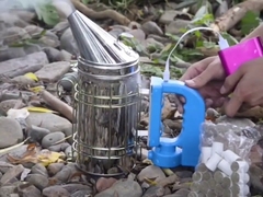 European Electrical Bee Smoker L Size of Bee Hive Smoker