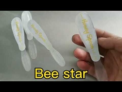 SS304 Automatic Two Spoon Honey Packing Machine Honey Bottle Filler