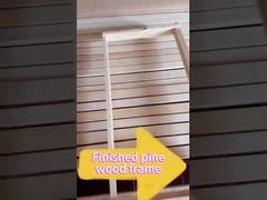 Showing our pine wood beehive frame