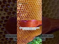 This honey is golden in color and has a rich floral aroma when eaten. Don't miss it