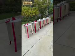 Hot sell bee radial honey processing extraction machine Manual Stainless Steel Honey Extractor