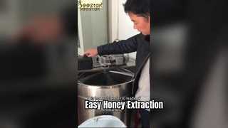 Effortless Honey Extraction Stainless Steel Extractor
