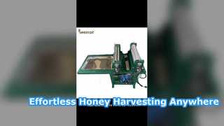 Portable Lithium Battery Honey Extractor for Beekeepers