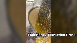 Stainless Steel Honey Wax Press Efficient Honey Extraction
