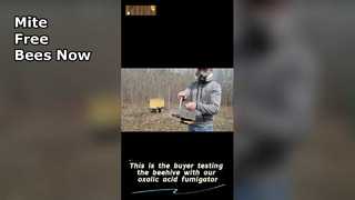 Beestar Oxalic Acid Vaporizer Varroa Mites Treatment