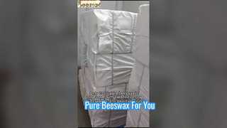 We only produce 100% pure beeswax, which is in high demand for a long time and continues to sell wel