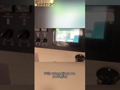 This machine is specially designed for the automatic packaging of spoons. 