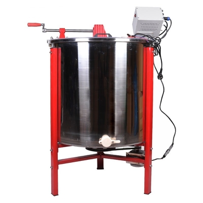 Buy Stainless Steel 8 frames three using way manual electric honey extractor online manufacture