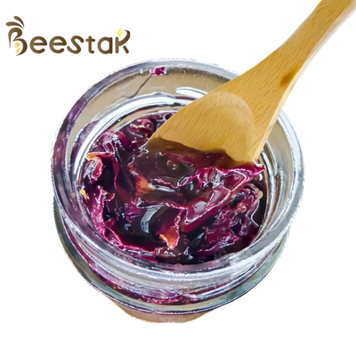 Buy Pure Raw Honey Natural Bee Honey No Additive Rose Petal Jam With Honey Tea Sauce Rose Flavored Honey online manufacture
