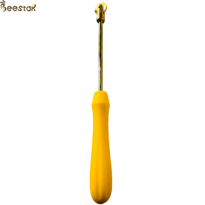Buy Yellow Color Wheel Embedder Plastic Handle of Bee Hive Equipment online manufacture