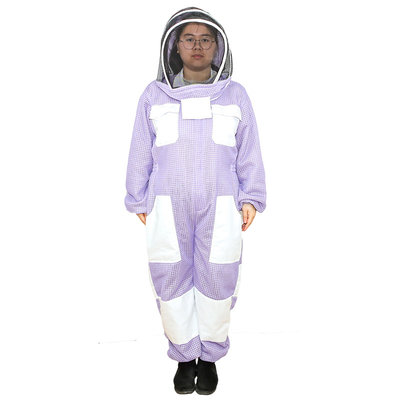 Buy Beestar Purple Ventilated Beekeeping Protective Clothing Beekeeping Outfits for Bee Farms online manufacture