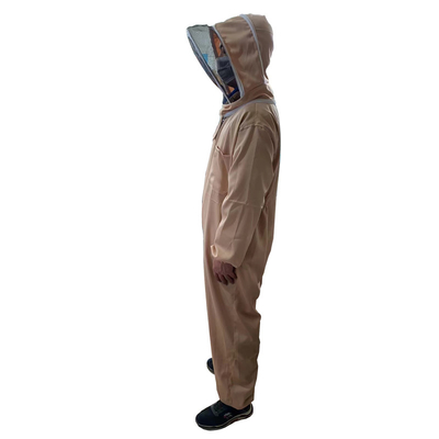 Buy Apricot Color Thicker Bee Suit Beekeeping Jacket Free Size for Beekeepers online manufacture