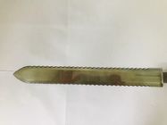Stainless Steel Double Serrated Uncapping Knife with Wooden Handle for Honey Uncapping
