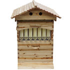 Langstroth Honey Flow Hive Fir  Beehive with 7 Plastic Frames Beehives for Beekeeping