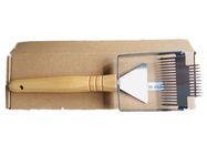 Mini Honey Uncapping Tools Bee Brush Stainless Steel Double Head Handle