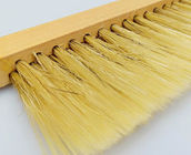 Double Rows Wooden Handle Plastic Hair Bee Brushes For Beekeeping