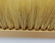 Double Rows Wooden Handle Plastic Hair Bee Brushes For Beekeeping