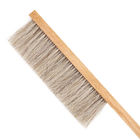 Long Handle Horsehair Bee Brush Two Double Rows in Yellow Color