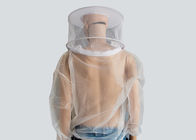 Transparent Beekeeping Protective Clothing Bee Safety Clothing With Veil And Zipper