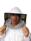 Cotton And Terylene xxl beekeeping protective clothing With Round Veil