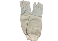 Comfortable  Canvas Beekeeping Gloves with Long Elastic Cuff to Prevent Slipping