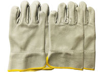 Agriculture Cowhide beekeeping Gloves Without Cuff for beekeeping work use