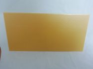 Plastic 5.4mm Yellow Beeswax Foundation Sheets