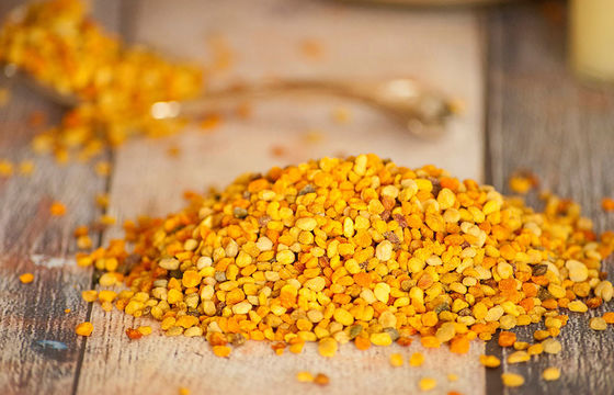 Buy 100% Organic Raw Bee Pollen Pure Fresh Tea Pollen Bee Vitamins Big Granual Organic Bee Foods Factory Directly online manufacture