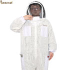 Beekeeping Protective Clothing Three Layer Ventilated clothes Suit with Good Quality Veil
