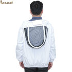Economic Bee Jacket With Zippered Hood Beekeepers Protective Clothing S-2XL