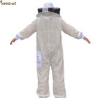 Round Veil Ventilated Beekeeping Outfits Jacket Bee Keeper Cotton Suit