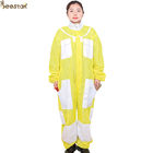 3 Layer Yellow Beekeeping Outfits Ventilated Apicultura Bee Jacket Beekeeping Suit