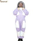 Purple 3 Layer Beekeeper Suit Ventilated Beekeeping Suit Beekeeper Uniform
