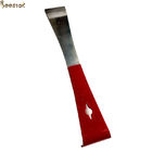Apiculture Hive Tools Beekeeping Equipment Red Stainless Steel Hive Tool Scraper