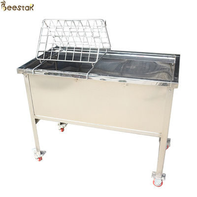 Stainless Steel Beehive Frame Shelf Uncapping Honey Tank Beekeeping Equipments Honey Comb Shelf