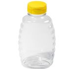 High Quality 360ml Plastic Honey Bottles Bulk Clear Plastic Honey Containers