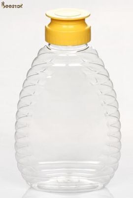 Buy Wholesale Factory Price 375ml Special Plastic Honey Jar And Spoon Plastic Bottles For Honey online manufacture