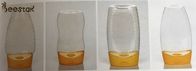 transparent 365ml Plastic Honey Bottles Bulk yellow Lid