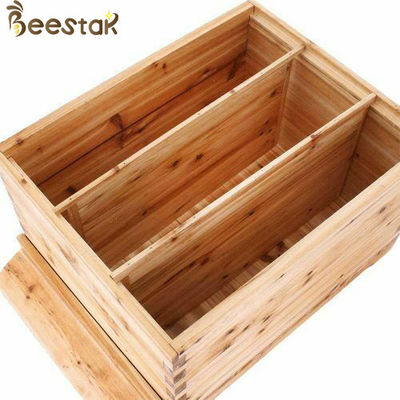 Chinese Fir Wood Auto Beehive Wax-Coated Unassembled Bee Hives Honey Flow Automatic