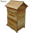 Unassembled Langstroth Beehive with 7 Plastic Frames Automatic Honey Flow Hive