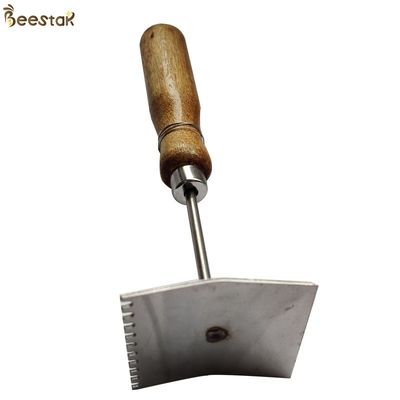Buy Beekeeping Tool Excluder Cleaning Shovel With Wooden Handle for beekeeping online manufacture