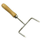 Beekeeping Equipment Stainless Steel Foundation Sheet Fork With Wooden Handle