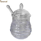 Wholesale Food Grade Polystyrene Honey Splash Bar Honey Pot Honey Jar For Honey Storage