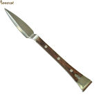 Honey Bee Knife Beehive Tools Z Type Hive Tool With Wooden Handle Uncapping Tool