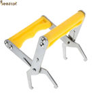 Apiculture Beehive Tools Yellow Beekeeping Frame Grip With Plastic Handle
