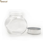 50ml Honey Jar And Spoon Flat Bottle With Metal Lid