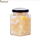 Classic Square Candy Vegetable Salad Jam Honey Jar And Spoon 50ml-730ml With Screw Cap